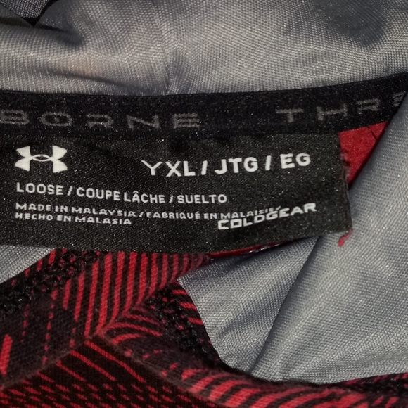 UNDER ARMOUR YOUTH HOODIE SWEATSHIRT - Picture 3 of 6